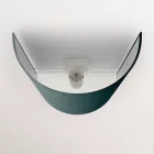 Ventola wall lamp with fabric shade - Made in Italy