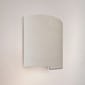 Ventola wall lamp with fabric shade - Made in Italy
