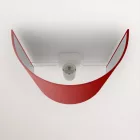 Ventola wall lamp with fabric shade - Made in Italy