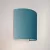 Ventola wall lamp with fabric shade - Made in Italy