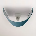 Ventola wall lamp with fabric shade - Made in Italy