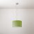Cilindro fabric pendant lamp, small – Made in Italy
