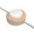  Built-in single-pole foot switch Creative Switch in beech wood color