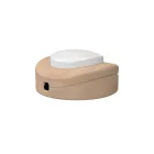  Built-in single-pole foot switch Creative Switch in beech wood color