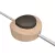  Built-in single-pole foot switch Creative Switch in beech wood color