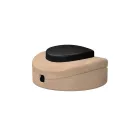  Built-in single-pole foot switch Creative Switch in beech wood color