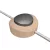  Built-in single-pole foot switch Creative Switch in beech wood color