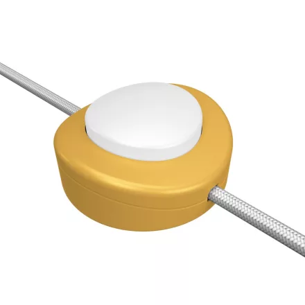 Built-in single-pole foot switch Creative Switch yellow mustard