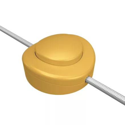  Built-in single-pole foot switch Creative Switch yellow mustard