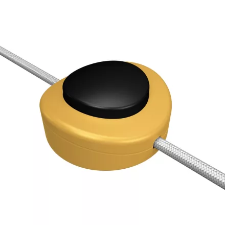  Built-in single-pole foot switch Creative Switch yellow mustard