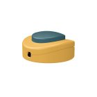  Built-in single-pole foot switch Creative Switch yellow mustard