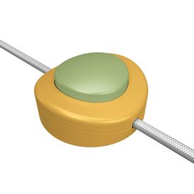    Built-in single-pole foot switch Creative Switch yellow mustard