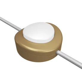    Built-in single-pole foot switch Creative Switch satin bronze