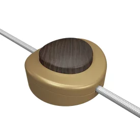    Built-in single-pole foot switch Creative Switch satin bronze