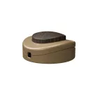 Built-in single-pole foot switch Creative Switch satin bronze