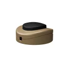  Built-in single-pole foot switch Creative Switch satin bronze
