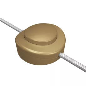    Built-in single-pole foot switch Creative Switch satin bronze