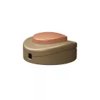  Built-in single-pole foot switch Creative Switch satin bronze