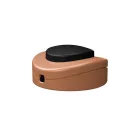 Built-in single-pole foot switch Creative Switch satin copper