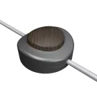  Built-in single-pole foot switch Creative Switch satin titanium