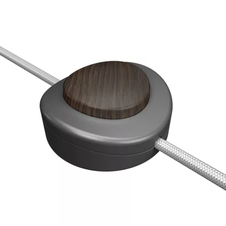  Built-in single-pole foot switch Creative Switch satin titanium