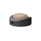  Built-in single-pole foot switch Creative Switch satin titanium