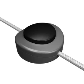    Built-in single-pole foot switch Creative Switch satin titanium