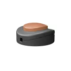  Built-in single-pole foot switch Creative Switch satin titanium