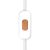 Built-in single-pole switch Creative Switch White
