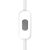 Built-in single-pole switch Creative Switch White