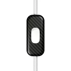    Built-in single-pole switch Creative Switch carbon fiber color
