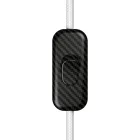  Built-in single-pole switch Creative Switch carbon fiber color