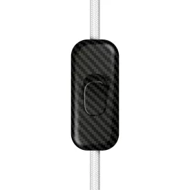    Built-in single-pole switch Creative Switch carbon fiber color