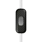  Built-in single-pole switch Creative Switch carbon fiber color