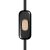 Single-pole series switch Creative Switch Black