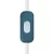  Built-in single-pole switch Creative Switch petrol blue