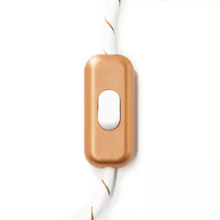  Built-in single-pole switch Creative Switch brushed copper