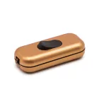  Built-in single-pole switch Creative Switch brushed copper