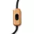  Built-in single-pole switch Creative Switch brushed copper