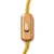  Built-in single-pole switch Creative Switch brushed copper