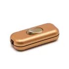  Built-in single-pole switch Creative Switch brushed copper