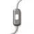  Built-in single-pole switch Creative Switch brushed titanium