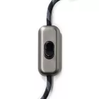  Built-in single-pole switch Creative Switch brushed titanium
