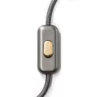  Built-in single-pole switch Creative Switch brushed titanium