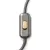  Built-in single-pole switch Creative Switch brushed titanium