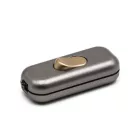  Built-in single-pole switch Creative Switch brushed titanium