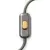  Built-in single-pole switch Creative Switch brushed titanium