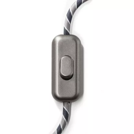  Built-in single-pole switch Creative Switch brushed titanium