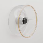 Wall lamp with transparent Ghost bulb