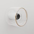 Wall lamp mini with transparent Ghost bulb